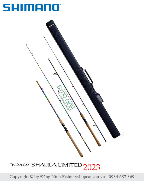 Cần câu Shimano World Shaula Limited - 2023 Cần câu Shimano World Shaula Limited - 2023